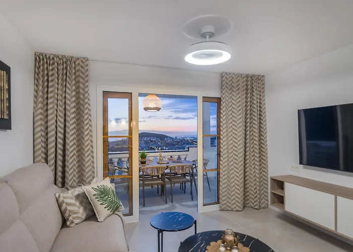 Casa Port Royale - Ac, Heated Pool, Ocean View, Fibre Net Los Cristianos (Tenerife)